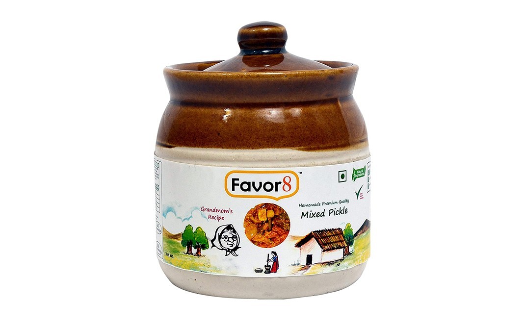 Favor8 Mixed Pickle    Jar  350 grams